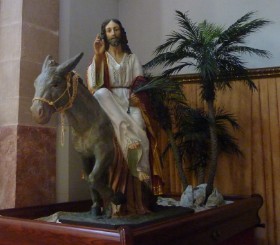 Christus mit Palmeselin, Esglesia de Sant Antoniet in Palm; c/o Sylvia Koch
